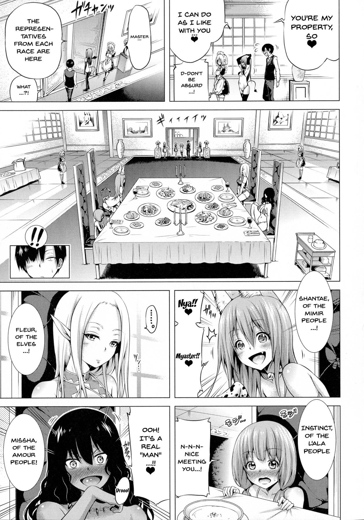 Hentai Manga Comic-Otherworld Harem Paradise First Part-Chapter 3-50